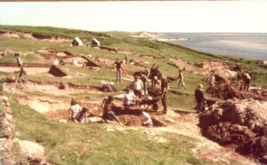 Excavating in the 1970s